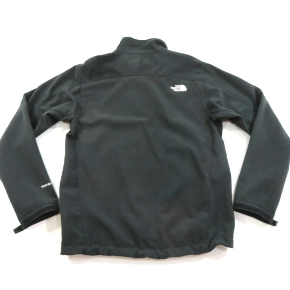 The North Face Apex Soft Shell Jacket Mens Black Sz M Fleece lined
